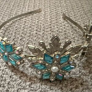 Official Disney Elsa Crystal Snowflake Headband - Women Accessories